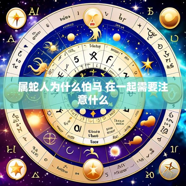 属蛇人为什么怕马 在一起需要注意什么