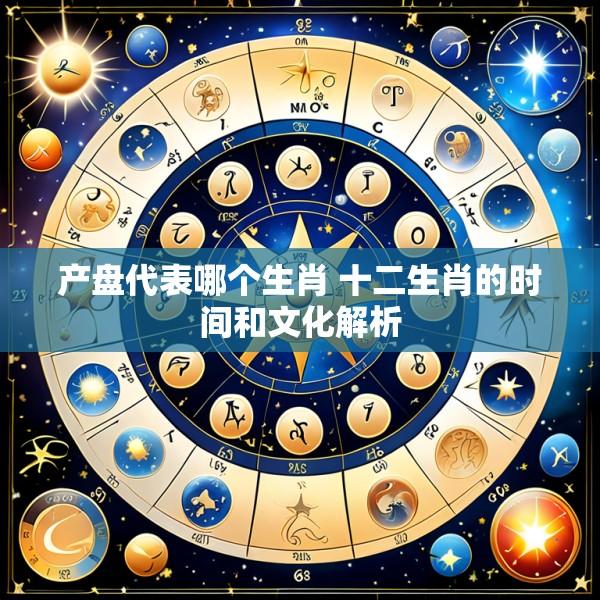 产盘代表哪个生肖 十二生肖的时间和文化解析