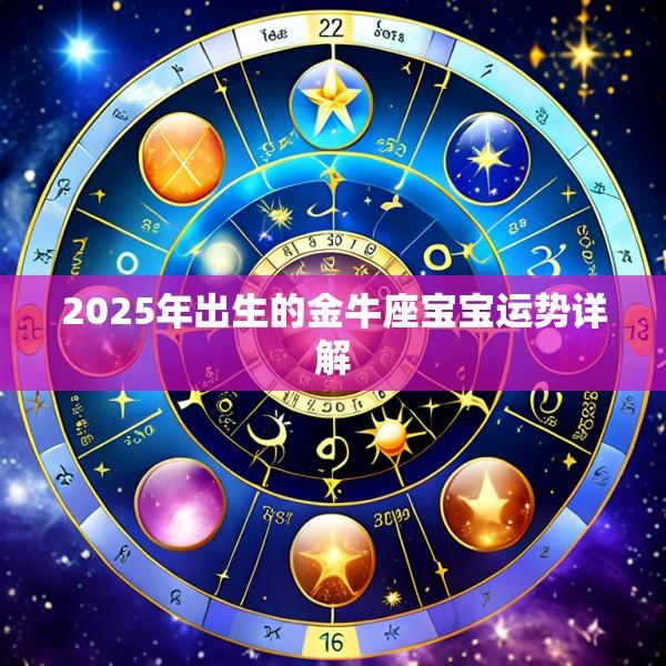 2025年出生的金牛座宝宝运势详解