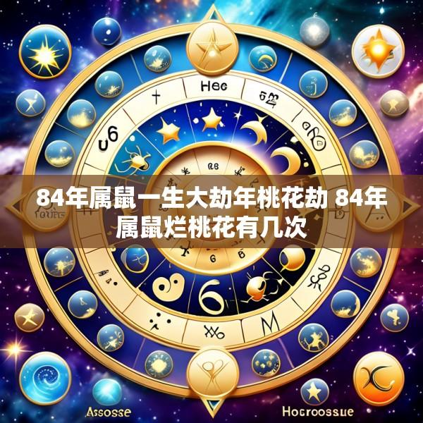84年属鼠一生大劫年桃花劫 84年属鼠烂桃花有几次