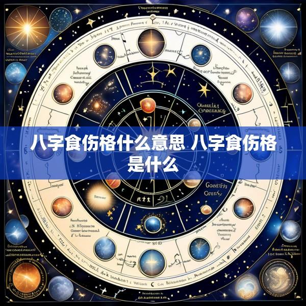 八字食伤格什么意思 八字食伤格是什么