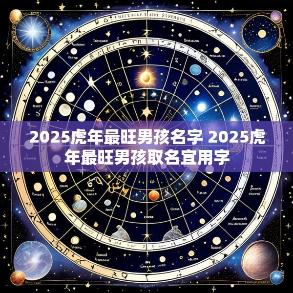 2025虎年最旺男孩名字 2025虎年最旺男孩取名宜用字