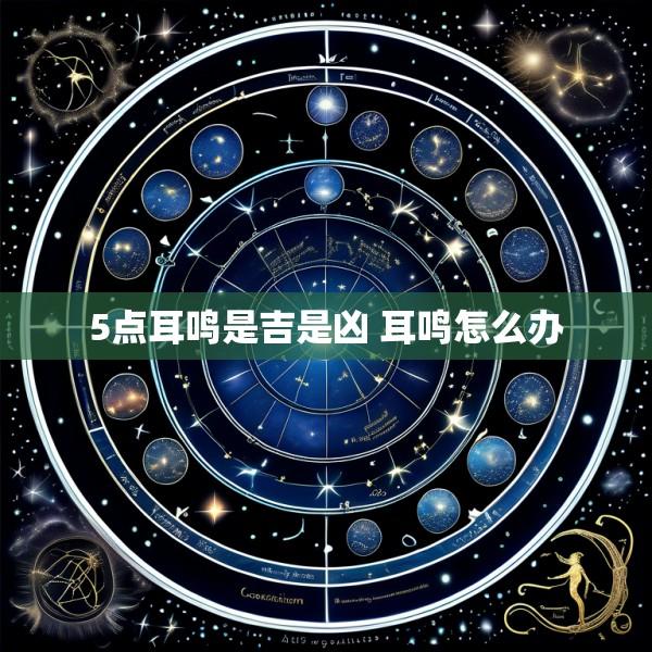 5点耳鸣是吉是凶 耳鸣怎么办