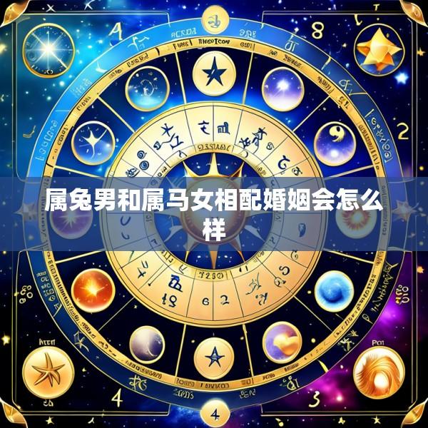 属兔男和属马女相配婚姻会怎么样