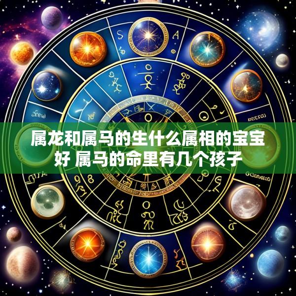 属龙和属马的生什么属相的宝宝好 属马的命里有几个孩子