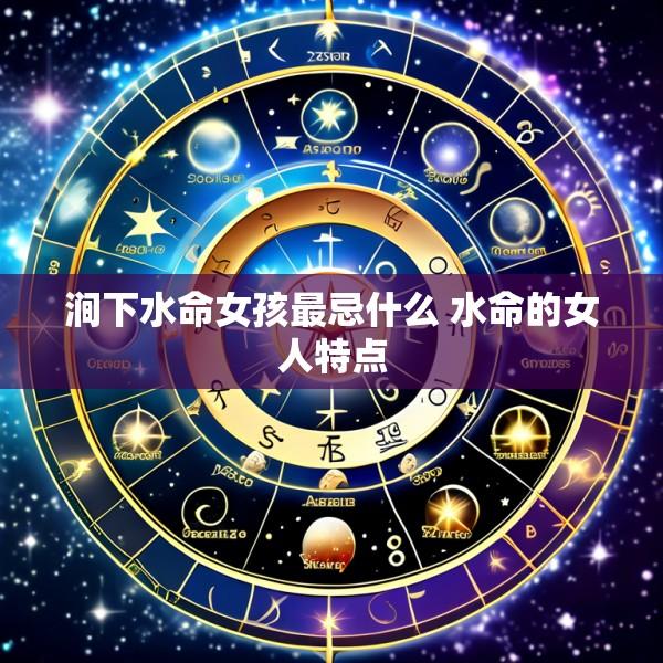 涧下水命女孩最忌什么 水命的女人特点