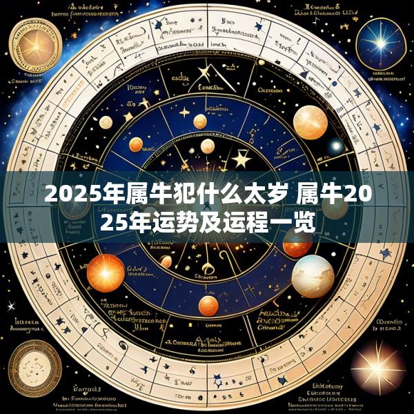 2025年属牛犯什么太岁 属牛2025年运势及运程一览