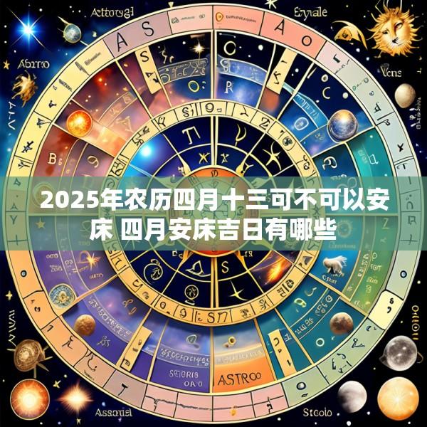 2025年农历四月十三可不可以安床 四月安床吉日有哪些