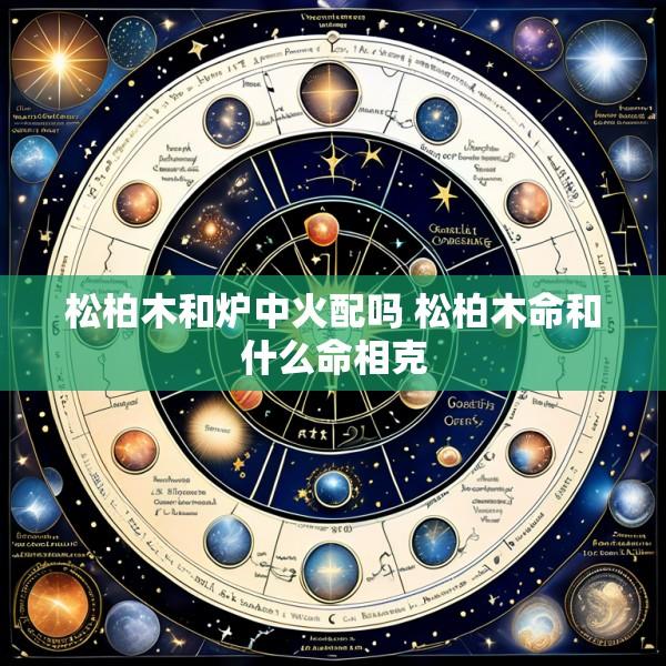 松柏木和炉中火配吗 松柏木命和什么命相克