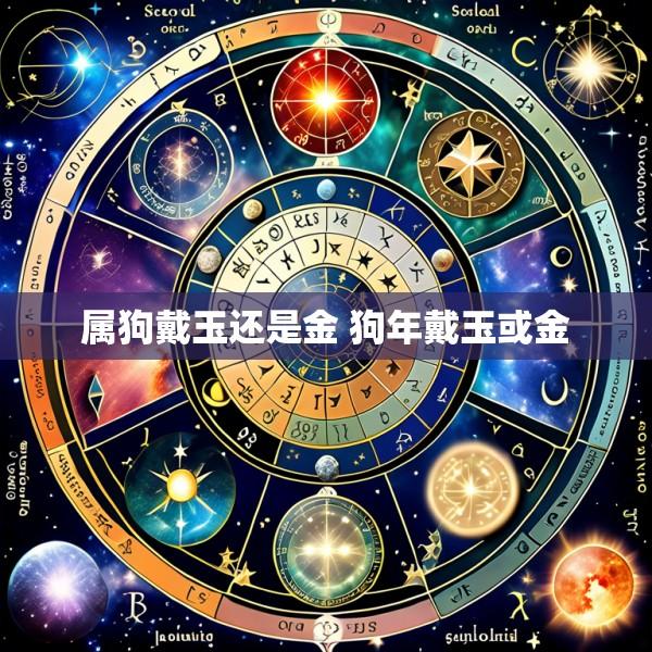 属狗戴玉还是金 狗年戴玉或金