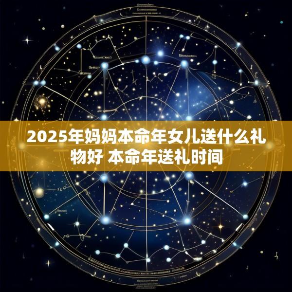 2025年妈妈本命年女儿送什么礼物好 本命年送礼时间