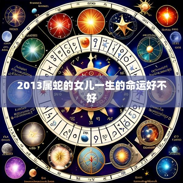 2013属蛇的女儿一生的命运好不好