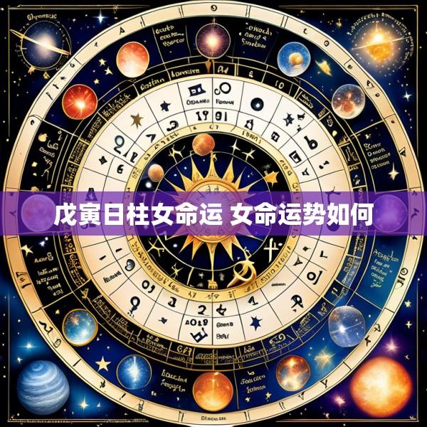 戊寅日柱女命运 女命运势如何