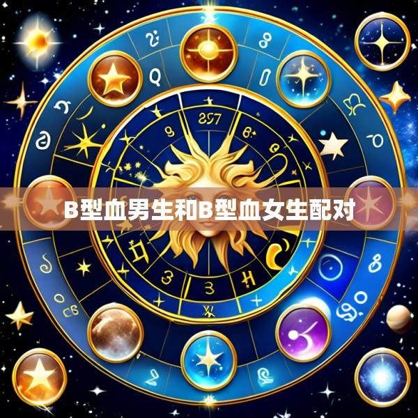 B型血男生和B型血女生配对