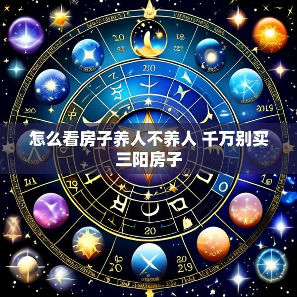 怎么看房子养人不养人 千万别买三阳房子