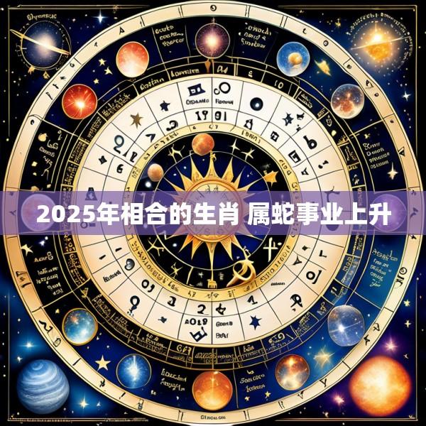 2025年相合的生肖 属蛇事业上升