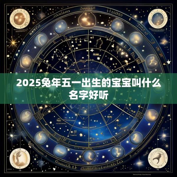 2025兔年五一出生的宝宝叫什么名字好听