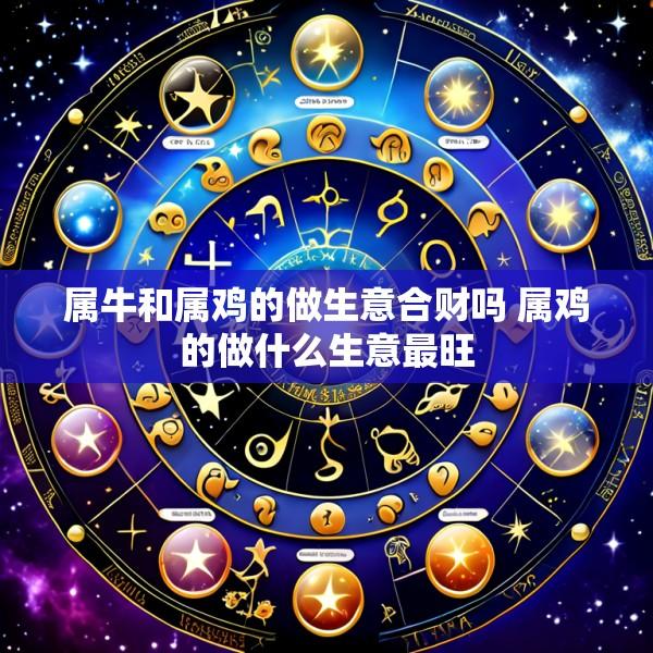 属牛和属鸡的做生意合财吗 属鸡的做什么生意最旺