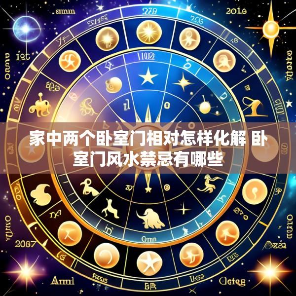 家中两个卧室门相对怎样化解 卧室门风水禁忌有哪些