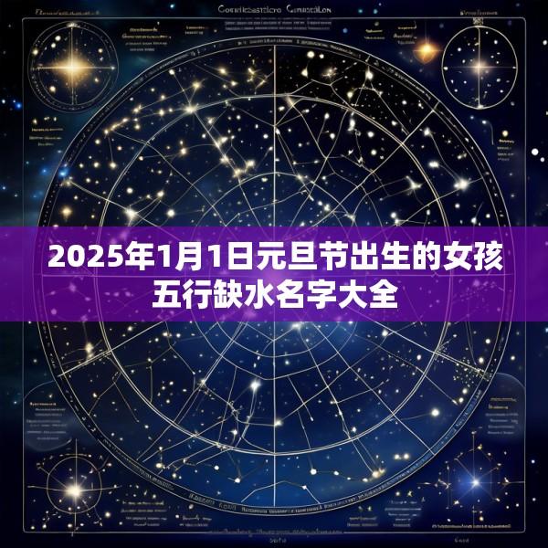 2025年1月1日元旦节出生的女孩五行缺水名字大全