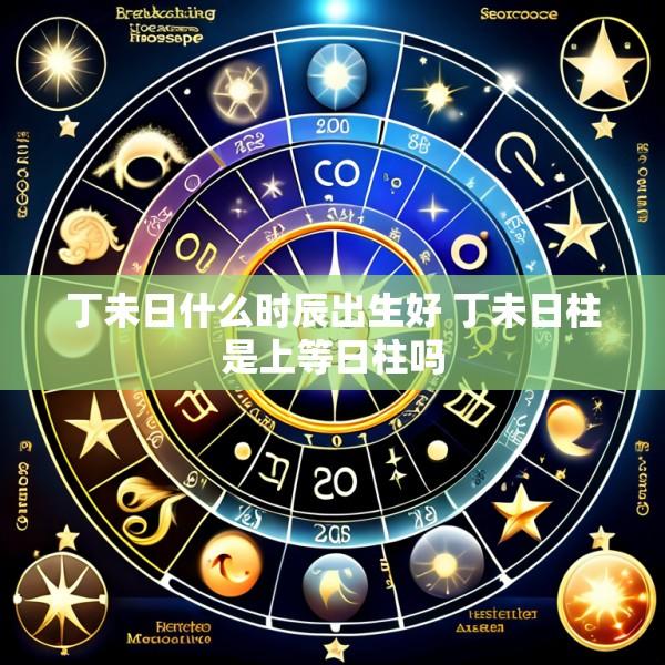 丁未日什么时辰出生好 丁未日柱是上等日柱吗