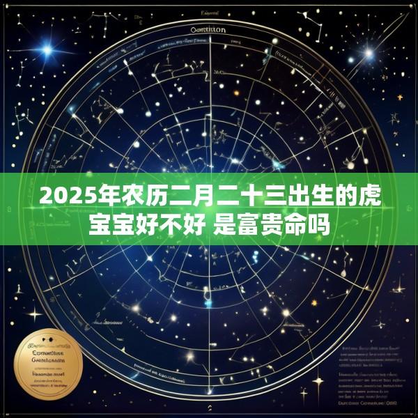 2025年农历二月二十三出生的虎宝宝好不好 是富贵命吗