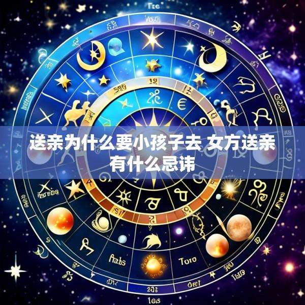 送亲为什么要小孩子去 女方送亲有什么忌讳