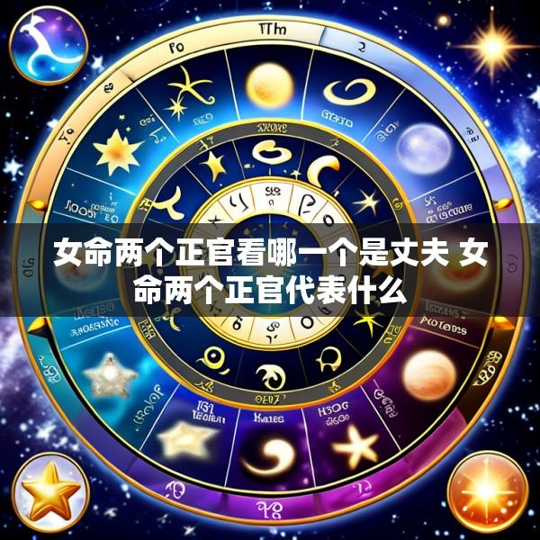 女命两个正官看哪一个是丈夫 女命两个正官代表什么