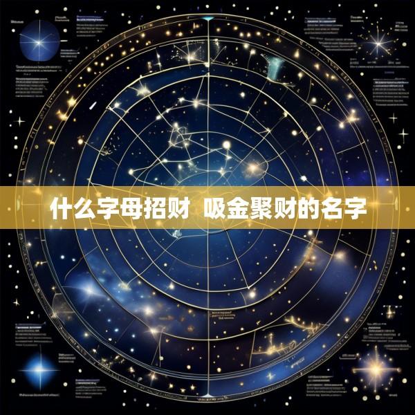 什么字母招财  吸金聚财的名字