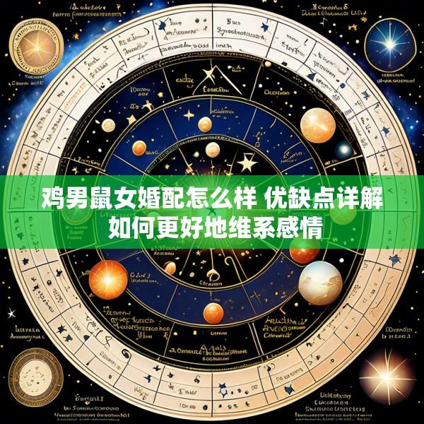 鸡男鼠女婚配怎么样 优缺点详解 如何更好地维系感情
