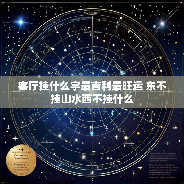 客厅挂什么字最吉利最旺运 东不挂山水西不挂什么