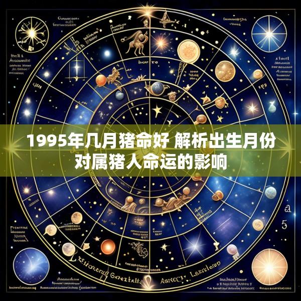 1995年几月猪命好 解析出生月份对属猪人命运的影响