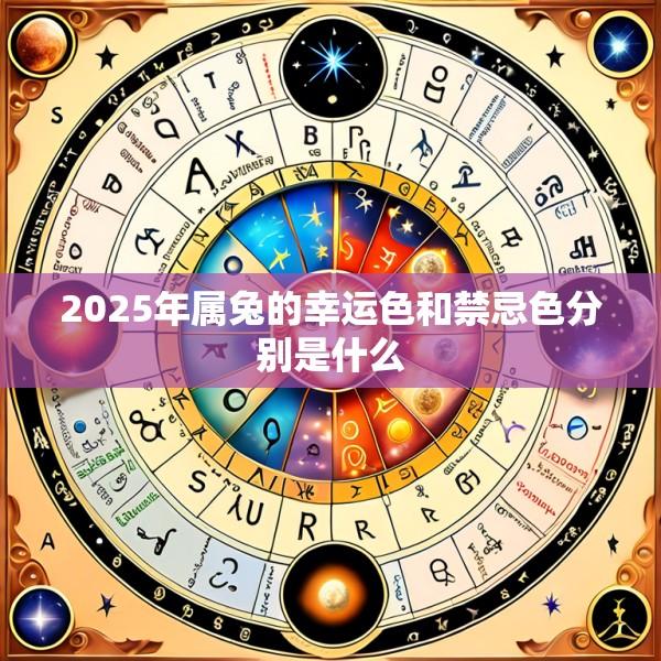 2025年属兔的幸运色和禁忌色分别是什么