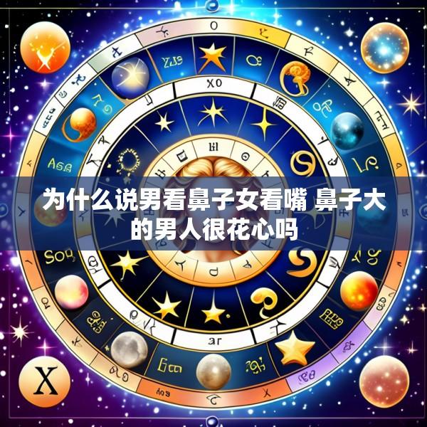 为什么说男看鼻子女看嘴 鼻子大的男人很花心吗