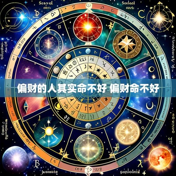 偏财的人其实命不好 偏财命不好