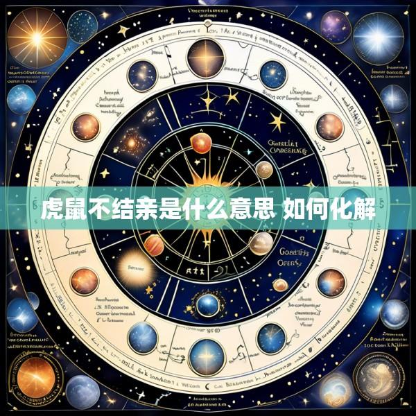 虎鼠不结亲是什么意思 如何化解