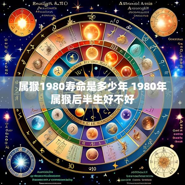 属猴1980寿命是多少年 1980年属猴后半生好不好