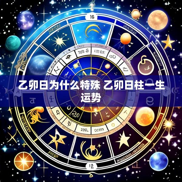 乙卯日为什么特殊 乙卯日柱一生运势