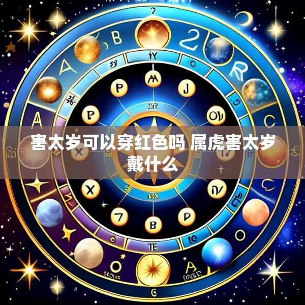 害太岁可以穿红色吗 属虎害太岁戴什么