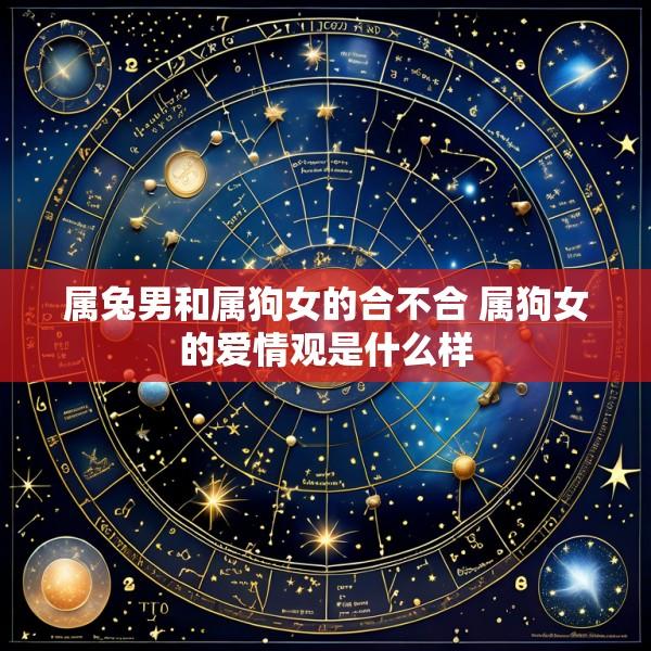 属兔男和属狗女的合不合 属狗女的爱情观是什么样
