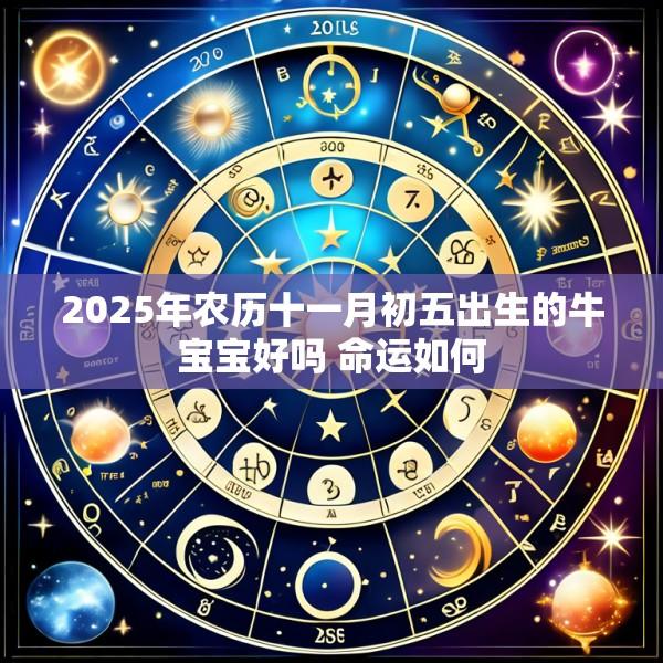 2025年农历十一月初五出生的牛宝宝好吗 命运如何