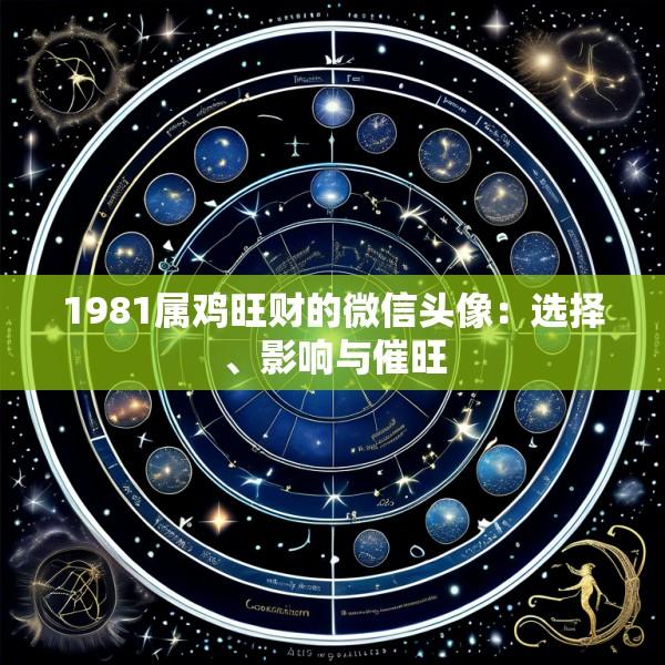 1981属鸡旺财的微信头像：选择、影响与催旺
