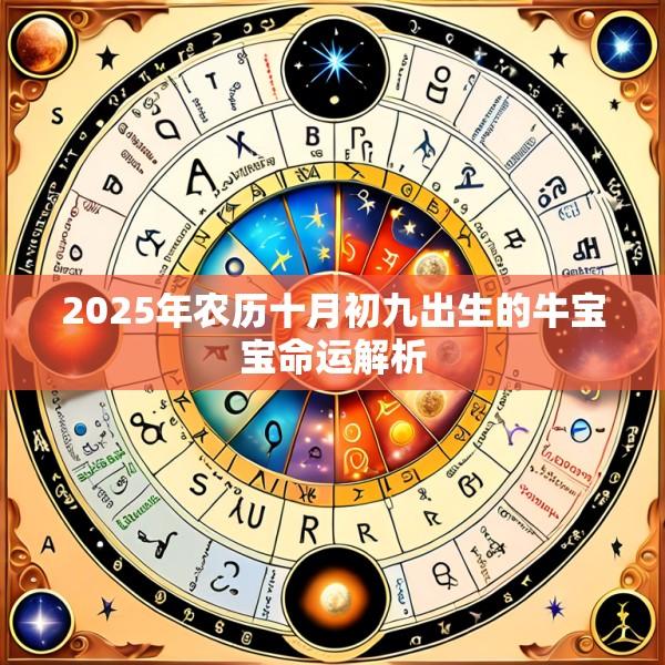 2025年农历十月初九出生的牛宝宝命运解析