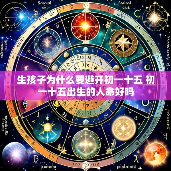 生孩子为什么要避开初一十五 初一十五出生的人命好吗