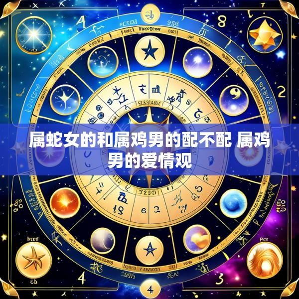 属蛇女的和属鸡男的配不配 属鸡男的爱情观