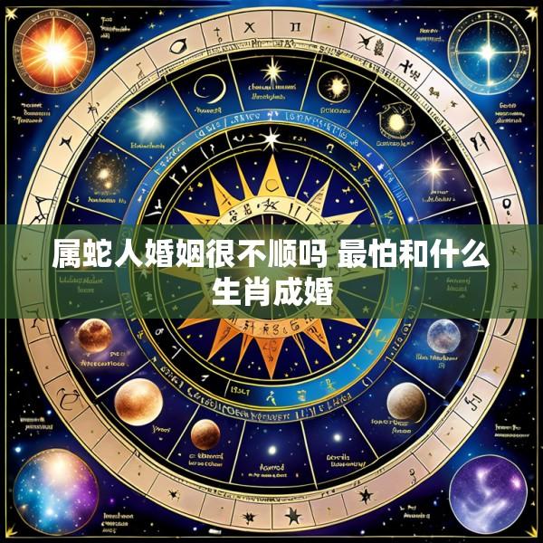 属蛇人婚姻很不顺吗 最怕和什么生肖成婚
