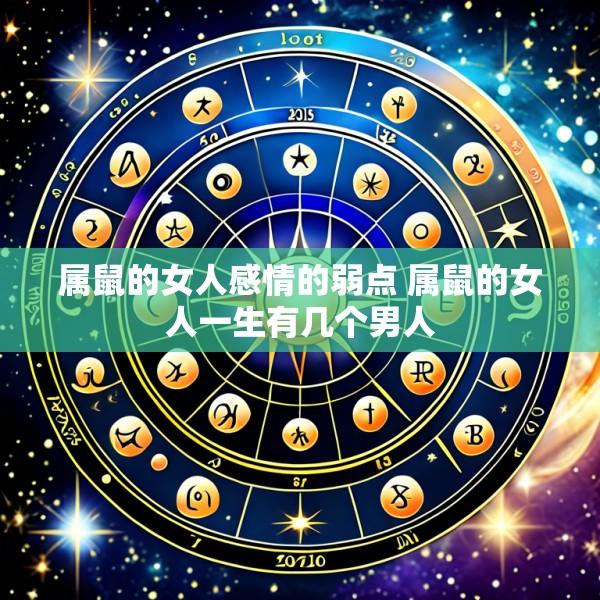 属鼠的女人感情的弱点 属鼠的女人一生有几个男人