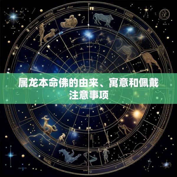 属龙本命佛的由来、寓意和佩戴注意事项