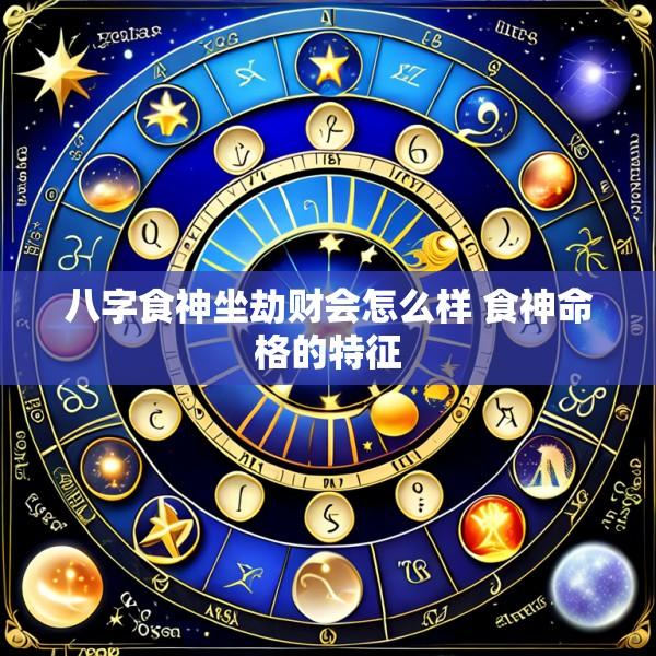 八字食神坐劫财会怎么样 食神命格的特征