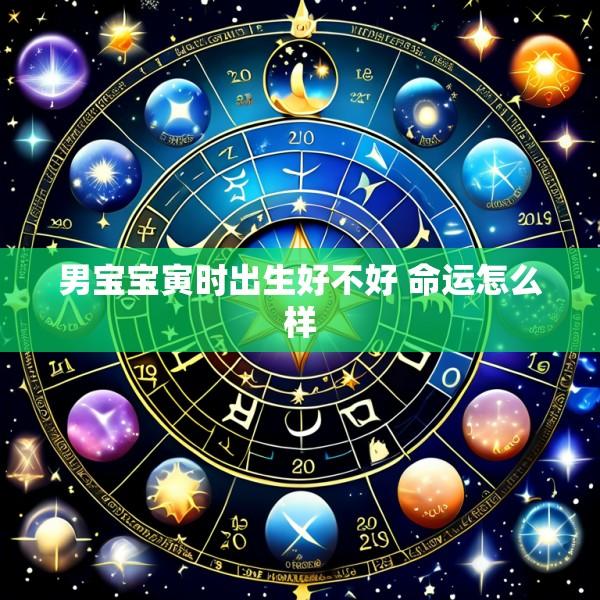 男宝宝寅时出生好不好 命运怎么样